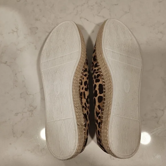 Dr. Scholls Festival Espadrilles Slip On Cheetah Print Slip On Shoes Size 10 - Picture 8 of 10